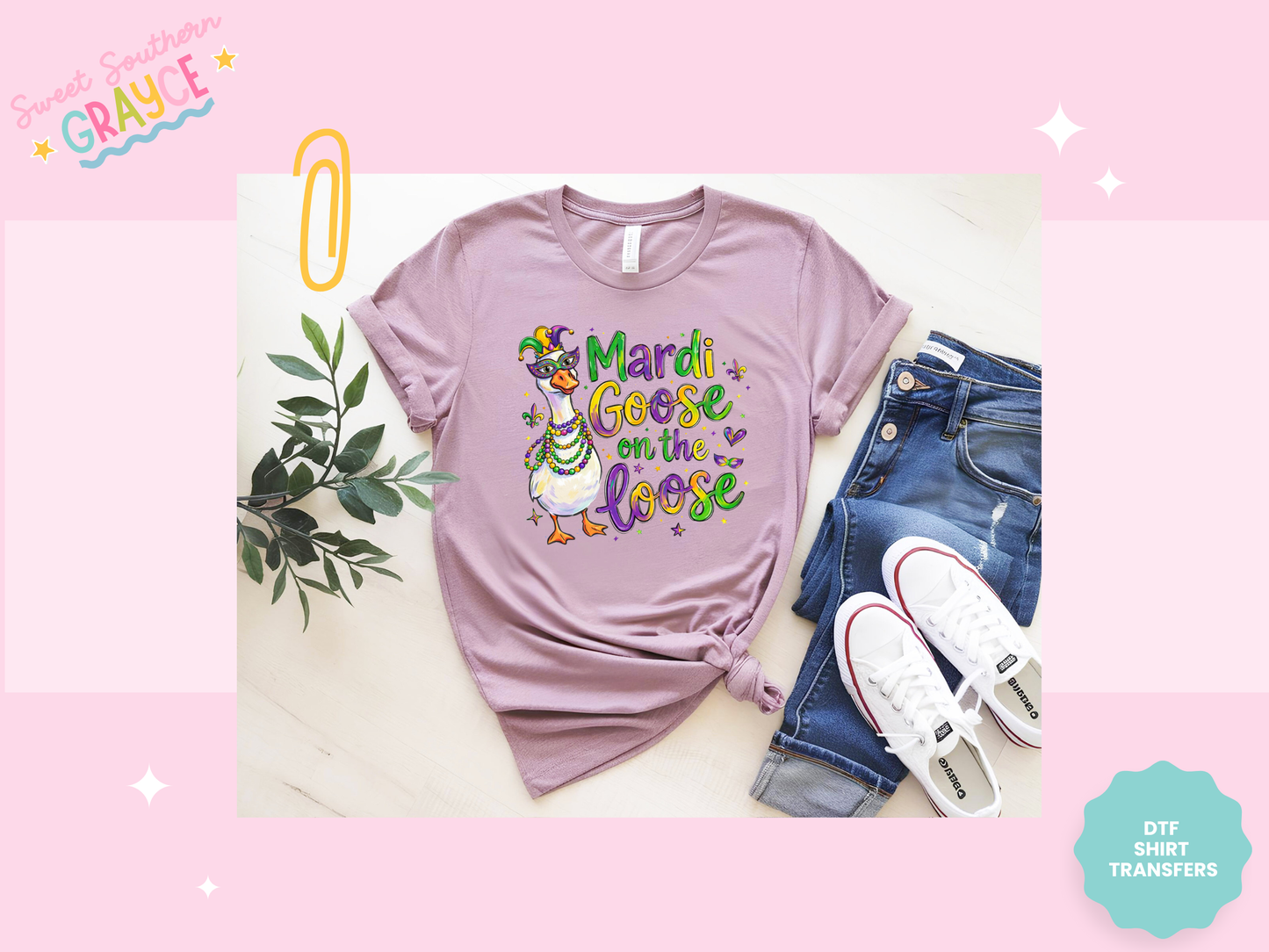 MARDI GOOSE ON THE LOOSE