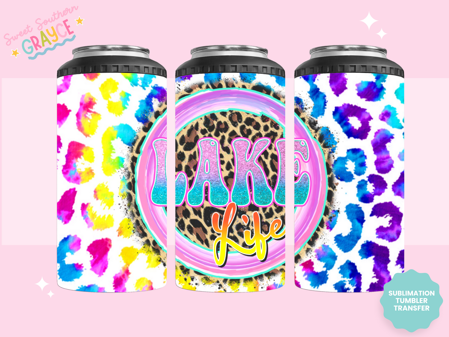 4n1 CAN COOLER TRANSFER- LAKE LIFE