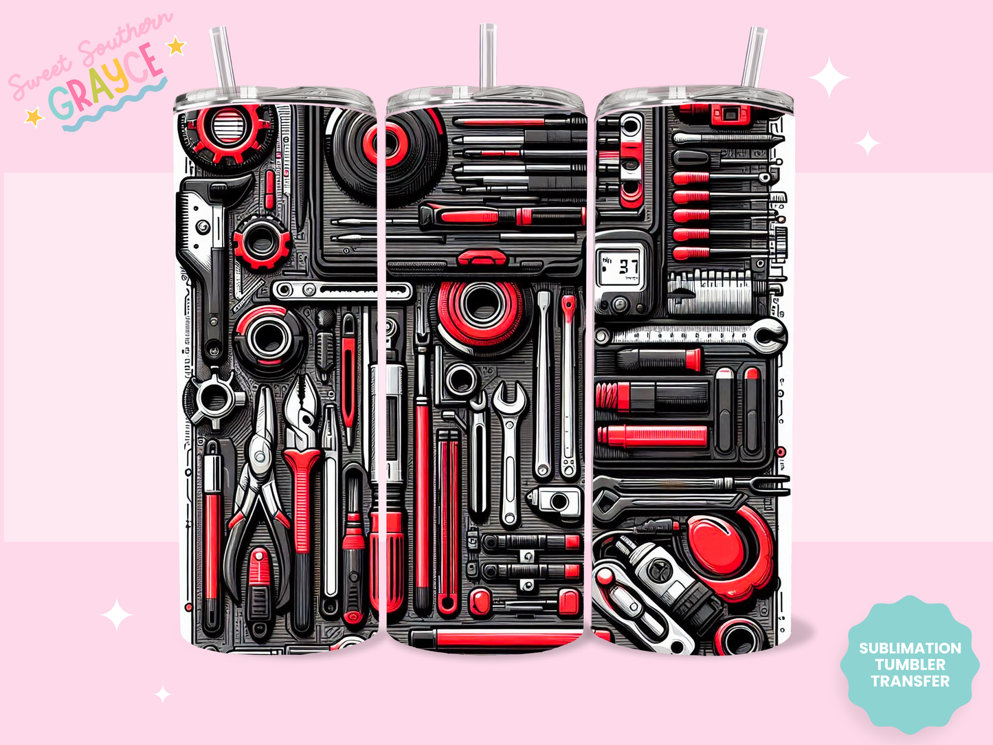 20oz SUBLIMATION TRANSFER - TOOLS