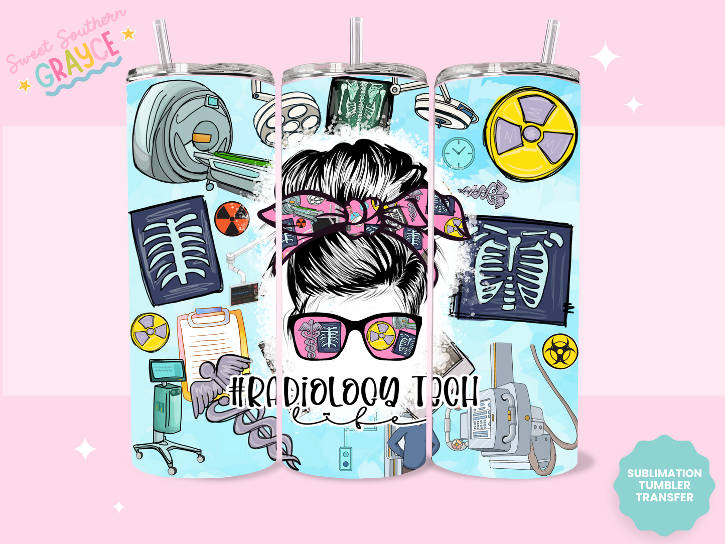 20oz SUBLIMATION TRANSFER - RAD TECH