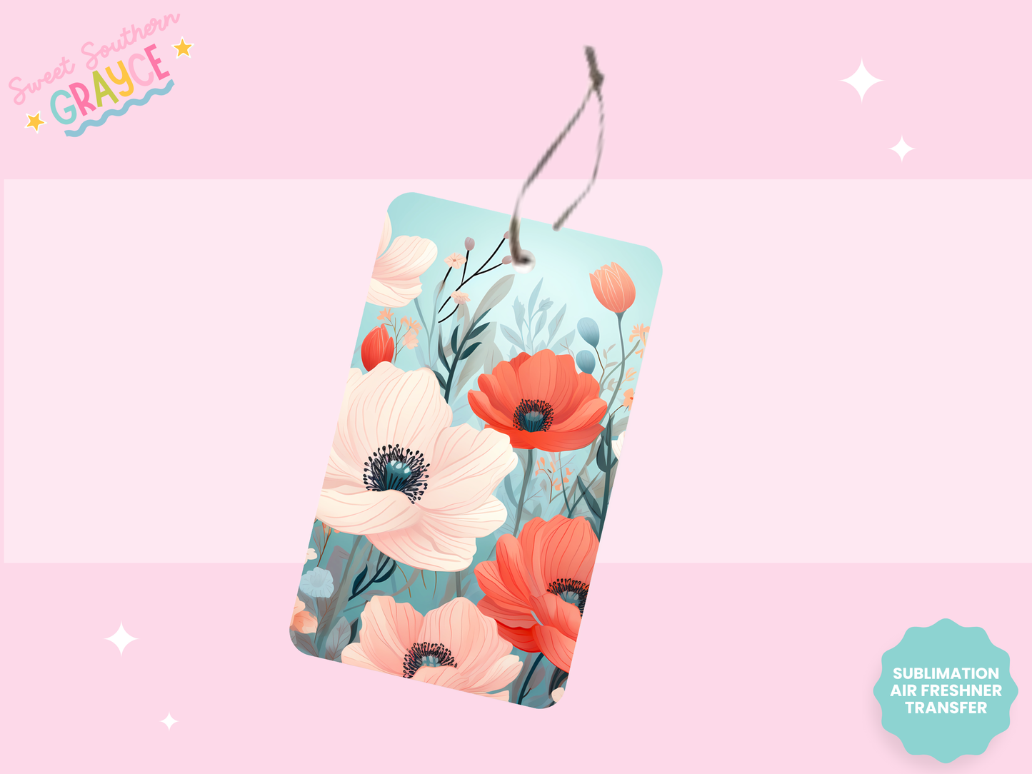 AIR FRESHIE SUB TRANSFER - FLOWERS