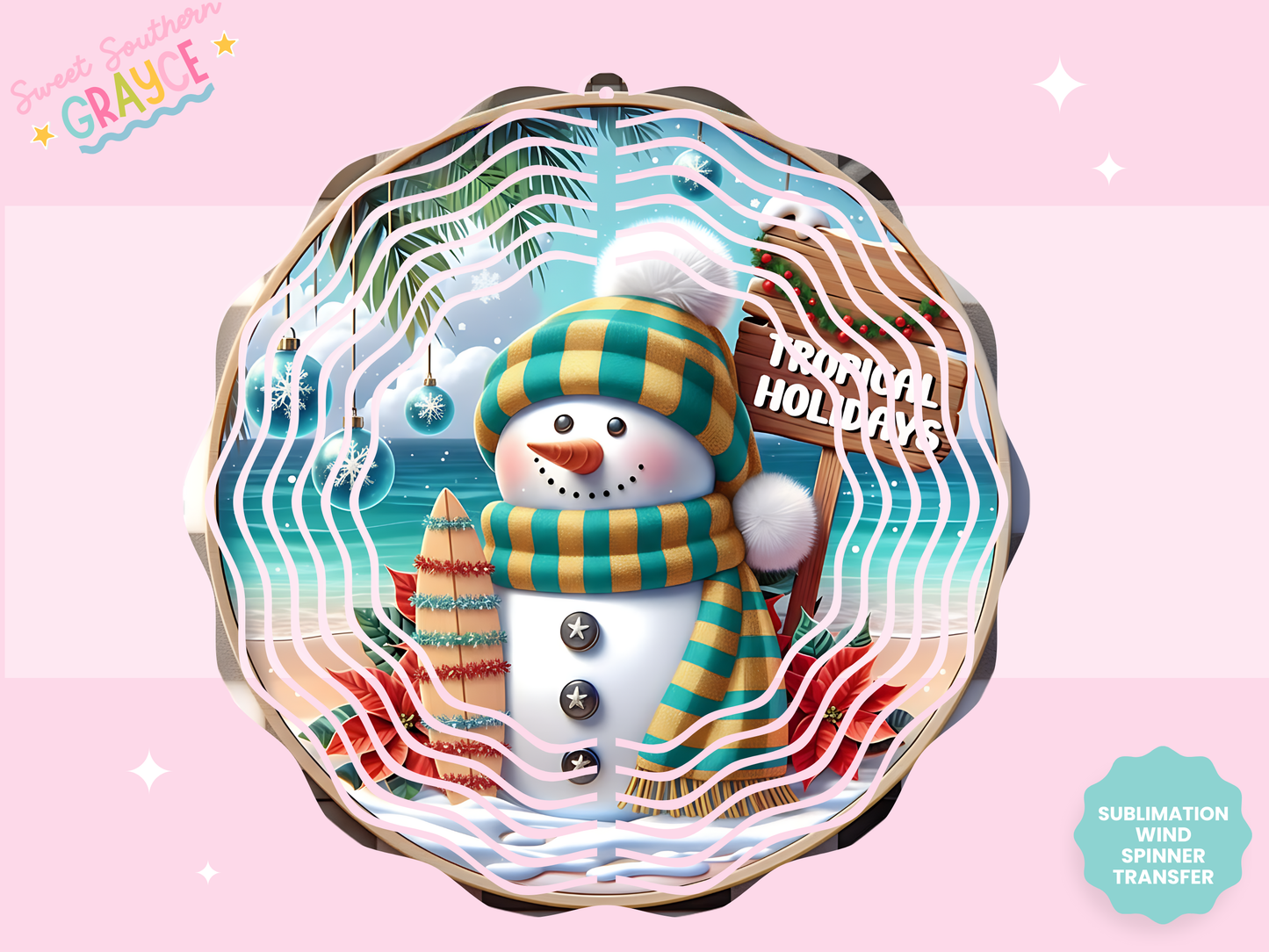 WIND SPINNER SUB TRANSFER - TROPICAL SNOWMAN