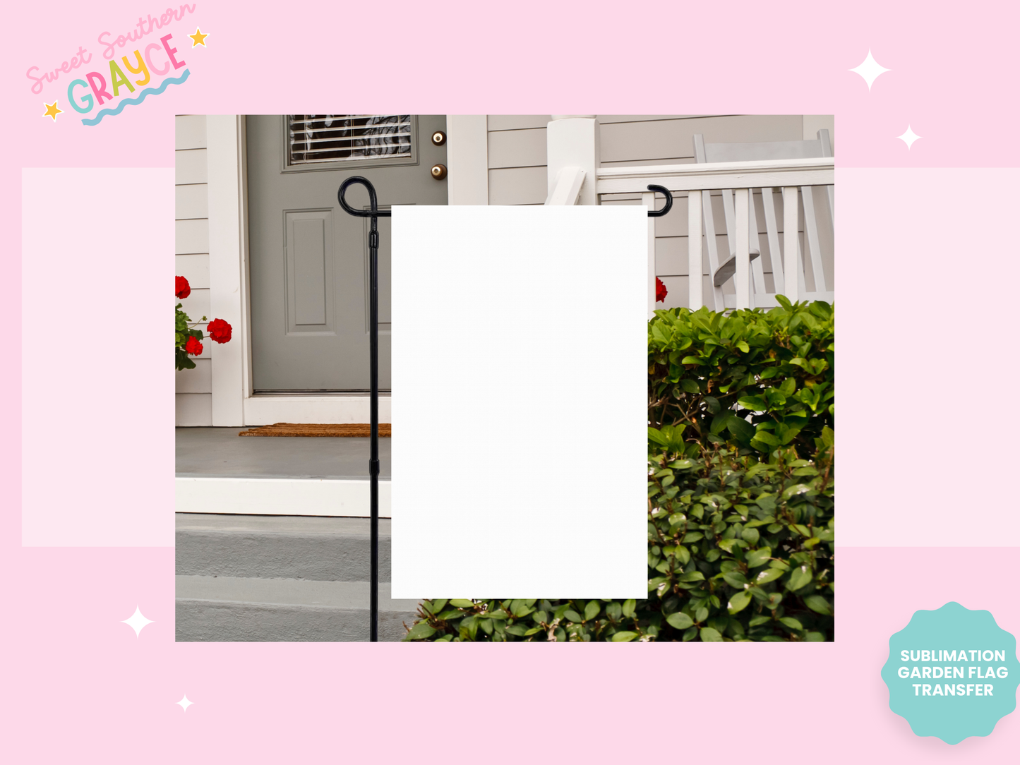 BLANKS - GARDEN FLAG SUBLIMATION