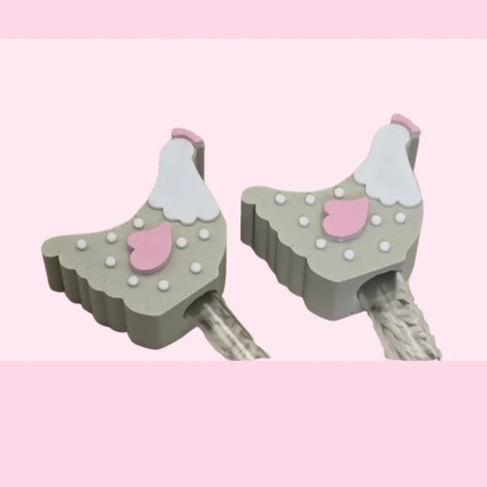 3D STRAW TOPPER- CUTE CHICKEN