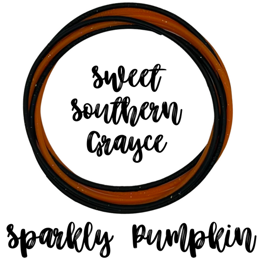 HALLOWEEN: SPARKLY PUMPKIN