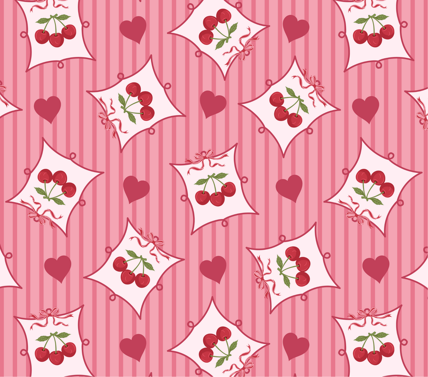 20oz SUBLIMATION TRANSFER- CHERRIES