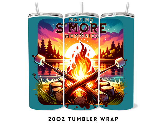 20oz SUBLIMATION TRANSFER- MAKING SMORE MEMORIES