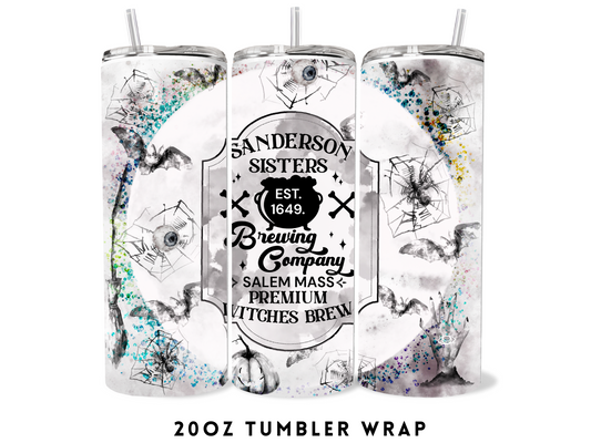 20oz SUBLIMATION TRANSFER- SANDERSON SISTERS BREWING CO