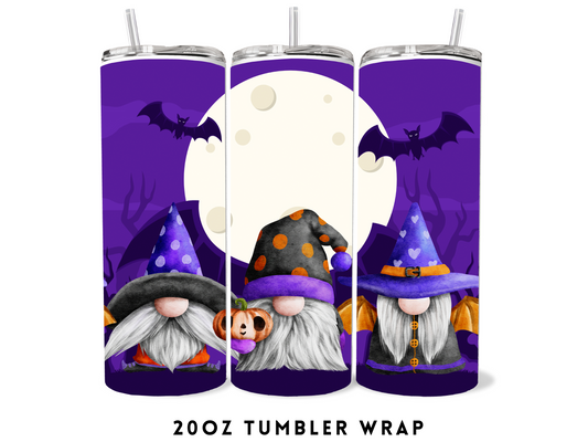 20oz SUBLIMATION TRANSFER- HALOOWEEN GNOMES