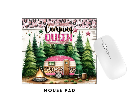 MOUSE PAD TRANSFER- CAMPING QUEEN