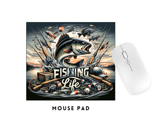 MOUSE PAD TRANSFER- FISHING LIFE