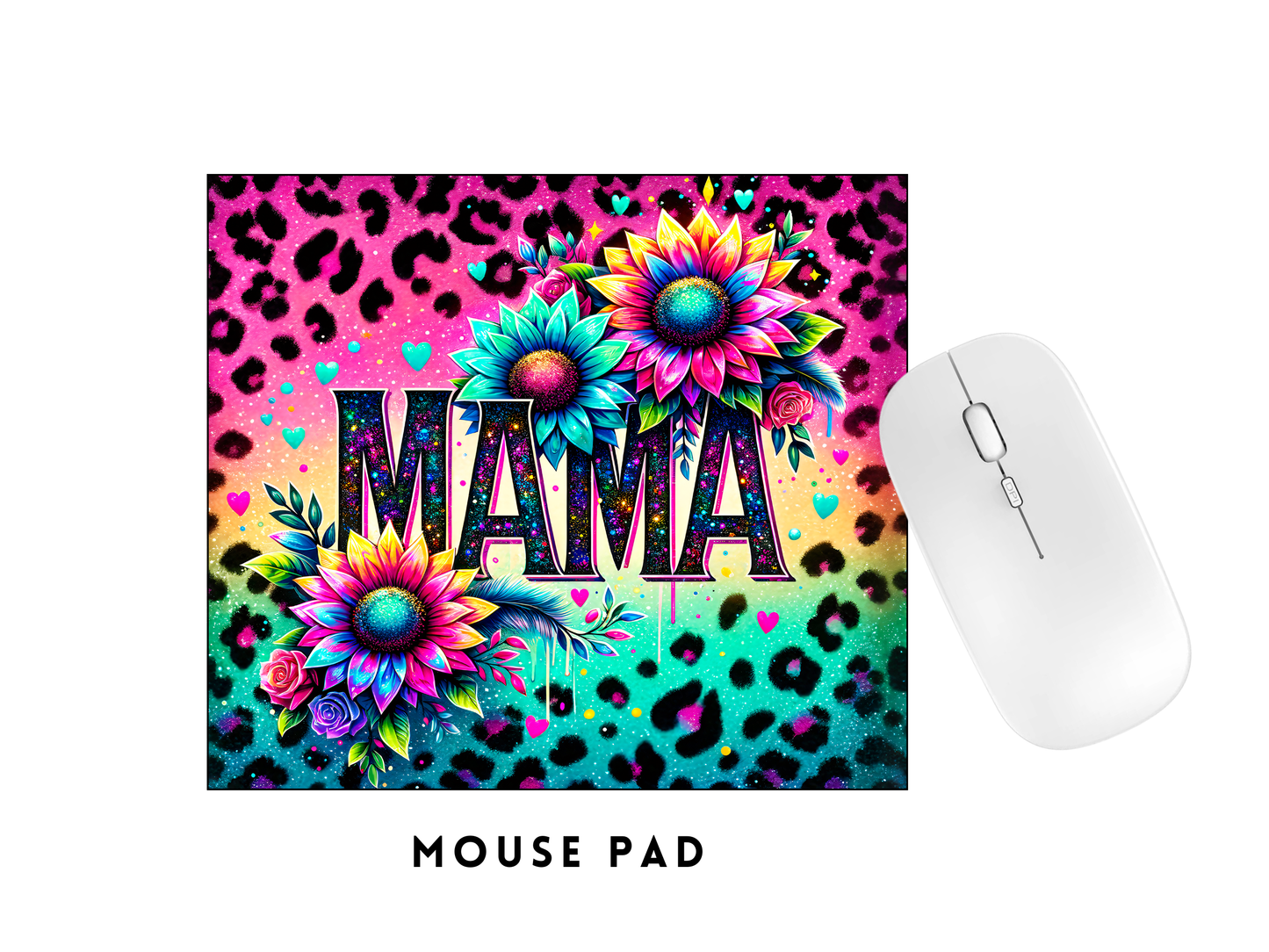 MOUSE PAD TRANSFER- COLORFUL MAMA