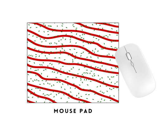 MOUSE PAD TRANSFER- CHRISTMAS CAKES