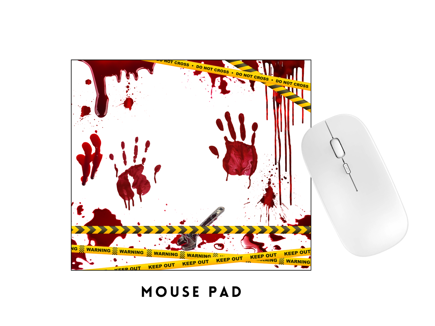 MOUSE PAD TRANSFER- CRIME SCENE