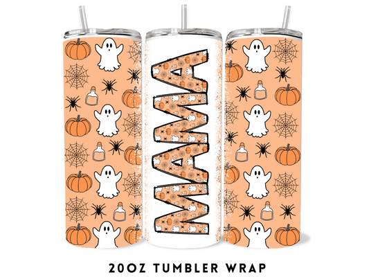 20oz SUBLIMATION TRANSFER- HALLOOWEEN MAMA