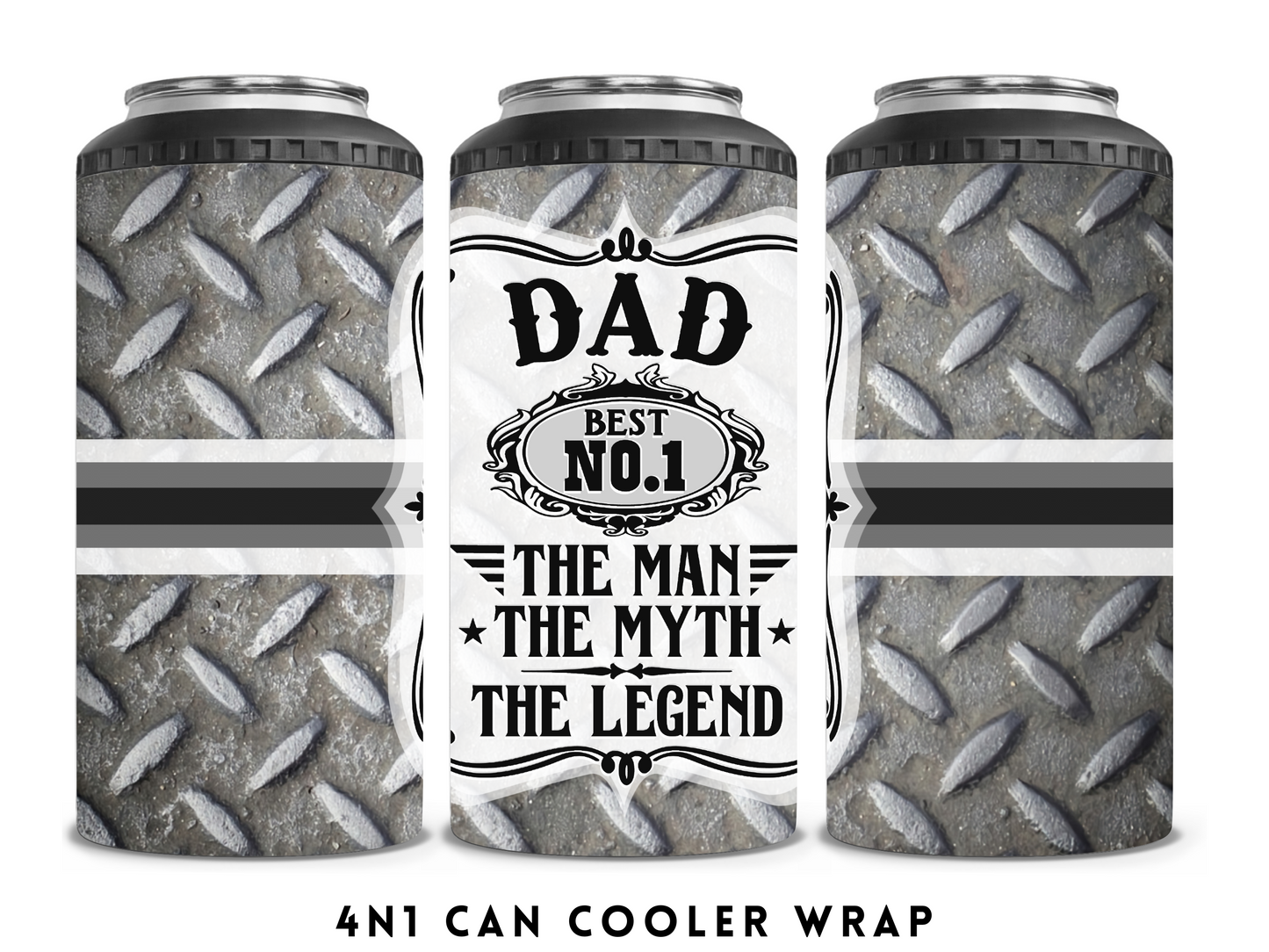 4n1 CAN COOLER- DAD THE MAN