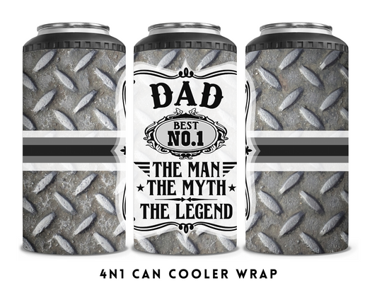 4n1 CAN COOLER- DAD THE MAN