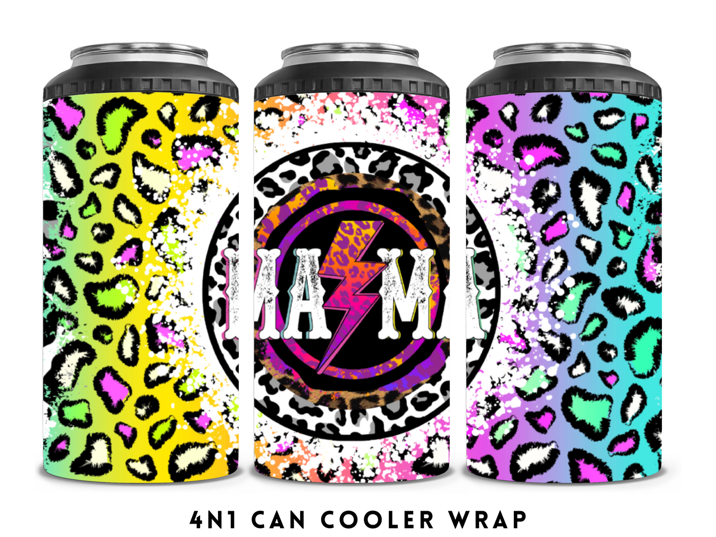 4n1 CAN COOLER- COLORFUL MAMA