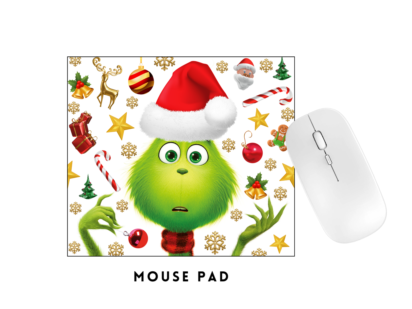 MOUSE PAD TRANSFER- CARTOON GREEN MAN