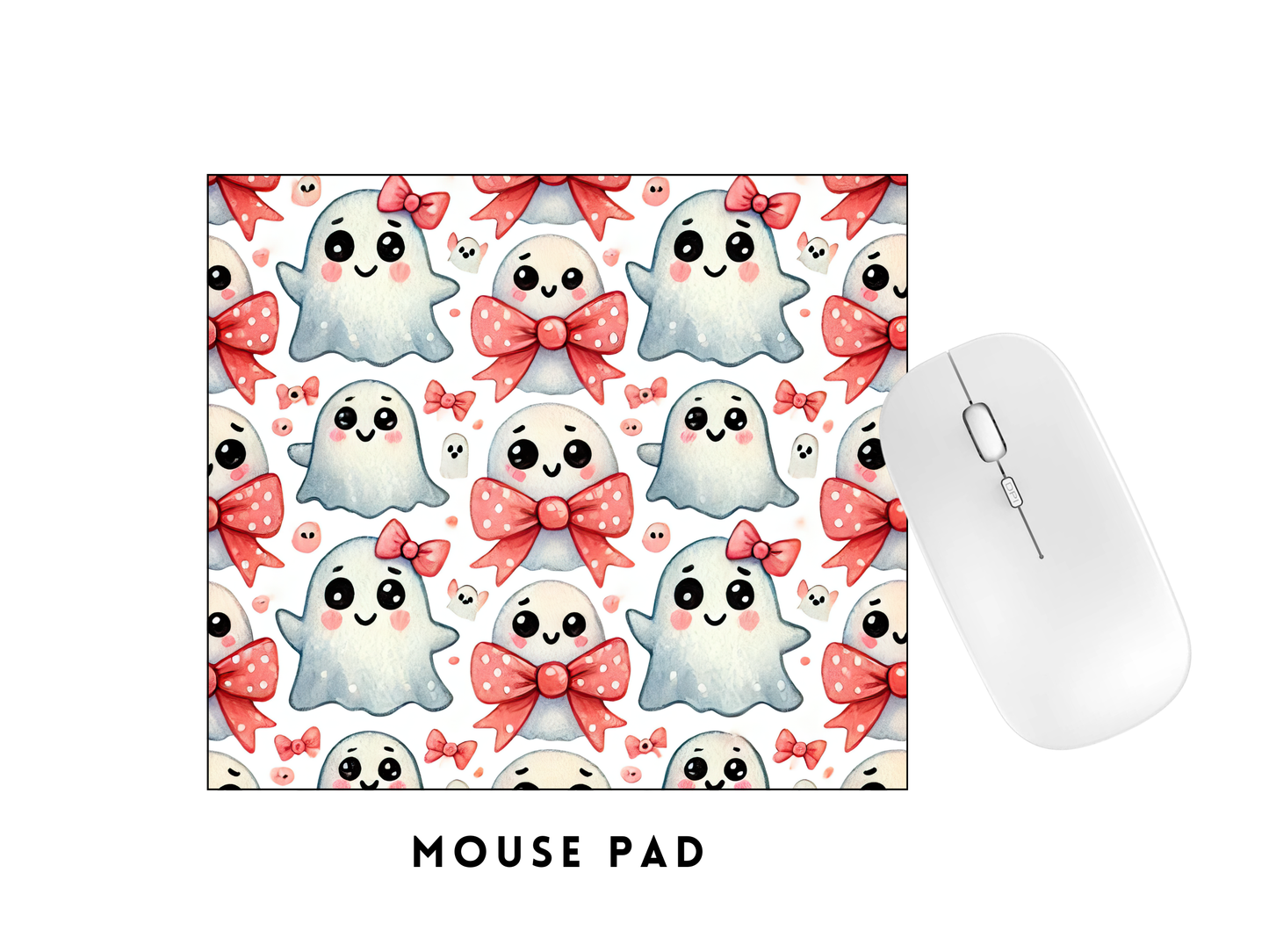 MOUSE PAD TRANSFER- BOW GHOSTIE