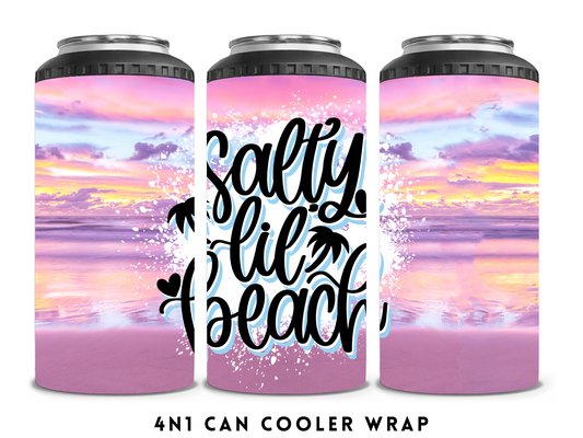 4n1 CAN COOLER- SALTY LIL BEACH