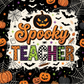20oz SUBLIMATION TRANSFER- SPOOKY TEACHER