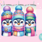 20oz SUBLIMATION TRANSFER - COLORFUL PEGUIN