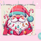 20oz SUBLIMATION TRANSFER - COLORFUL SANTA