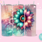 20oz SUBLIMATION TRANSFER - COLORFUL SUNFLOWER