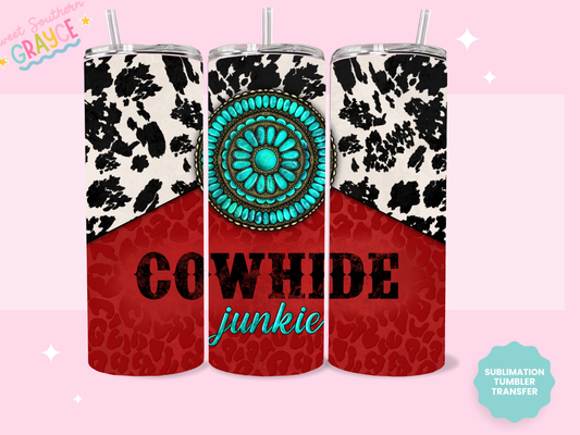 20oz SUBLIMATION TRANSFER - COWHIDE JUNKIE