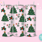 20oz SUBLIMATION TRANSFER - CUTE CHRISTMAS TREES