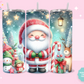 20oz SUBLIMATION TRANSFER - CUTE SANTA