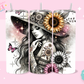 20oz SUBLIMATION TRANSFER - SUNFLOWER GIRL