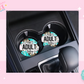 CAR COASTER SUBLIMATION TRANSFER - I CANT ADULT TODAY