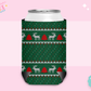 CAN KOOZIE SUB TRANSFER - UGLY SWEATER PRINT