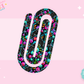 JUMBO PAPER CLIP SUB TRANSFER - NEON FLOWERS