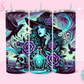 20oz SUBLIMATION TRANSFER - PURPLE BLUE WITCH