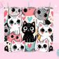 20oz SUBLIMATION TRANSFER- LOTS OF CUTE CATS