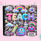 20oz SUBLIMATION TRANSFER- COLORFUL TEACH COMP BOOK