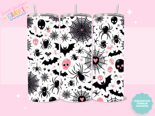 20oz SUBLIMATION TRANSFER- CUTE HALLOWEEN THINGS