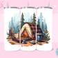 20oz SUBLIMATION TRANSFER - FLANNEL TENT CAMPING