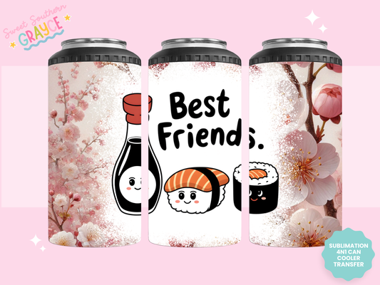 4n1 CAN COOLER TRANSFER- BEST FRIENDS