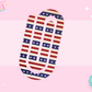 JUMBO PAPER CLIP SUB TRANSFER - STARS AND STRIPES