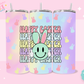 20oz SUBLIMATION TRANSFER - HAPPY EASTER SMILEY BUNNY