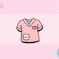 3D STRAW TOPPER- SCRUB TOP