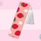 BOOKMARK SUBLIMATION TRANSFER - STRAWBERRIES AND DAISIES