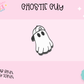 3D STRAW TOPPER- GHOSTIE GUY