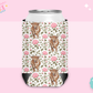 CAN KOOZIE SUB TRANSFER - HEIFERS AND ROSES