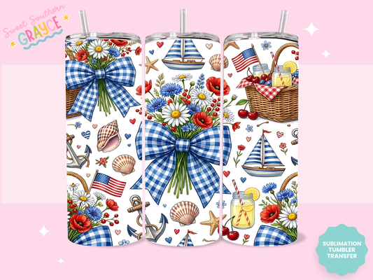 20oz SUBLIMATION TRANSFER- AMERICAN BOW STUFF