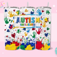 20oz SUBLIMATION TRANSFER - AUTISM AWARENESS